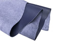 2 Pieces of Navy Blue 14x20 Inch Genuine Leather Pieces Real Cowhide Full Grain Sheets for Crafting Leatherworking Leathercraft Repair Crafts Offcuts TPS13526 - color: 2 Pieces of 14x20 Inch (Navy Blue)
