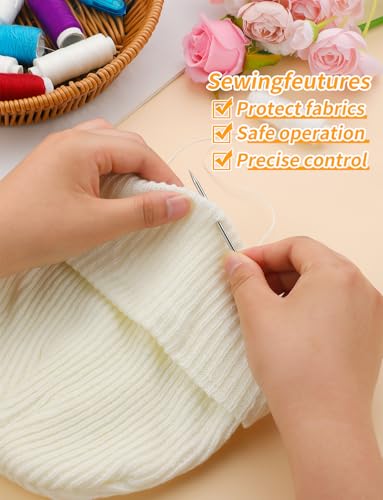 Upholstery Needles for Sewing, 10PCS, 6" Length | 3mm Thickness, Big Eye, Hand Sewing for Stitching and Crafting Projects - size: 6 IN