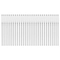 Generic 30Pcs Large Eye Blunt Needles 2.75" Tapestry Needle Yarn Sewing Knitting Weaving Needle Stainless Steel for Crochet Projects