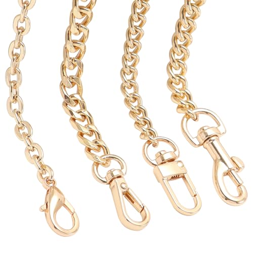 Bag Chain Strap for Handbag Replacement,Gold Purse Chain Accessories Shoulder Straps Crossbody - color: Style-2-120cm