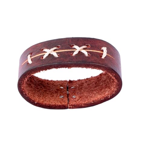 1.5"(38mm-40mm) Belt Loop Keeper Men's Leather Belt Loop Keeper | Belt Loop Keeper Replacement Belt Loop Belt Loop Leather Men's Leather Belt Loop Keeper - color: Burgundy