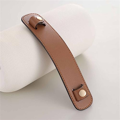 Vachetta Leather shoulder pads Leather shoulder strap pads for designing stylish decompression handbag bags - color: Brown Strap Pad