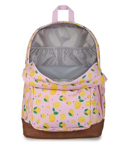JanSport 34L Cool Backpack – 15-inch Laptop Sleeve, Lemonade Stand - color: Lemonade Stand Pink