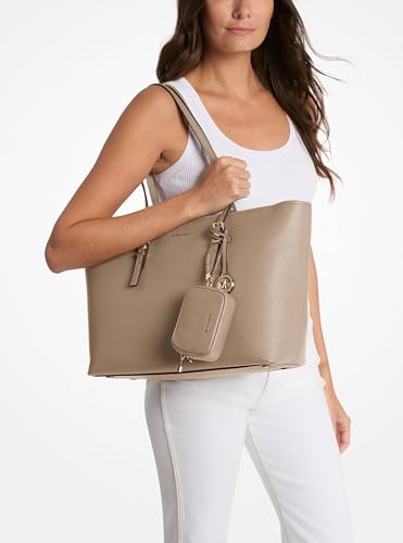 Michael Kors Quinn Large Tote - color: Gold-tone Hardware/Birch