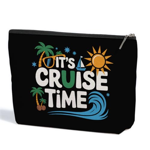 Cruise Vacation Makeup Bag Travel Essentials Organizer Cosmetic Bags - color: Multicolor 1437