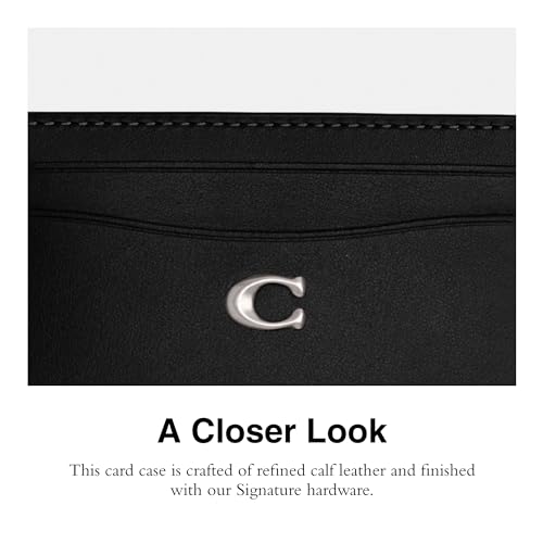 Coach Essential Card Case - color: Black