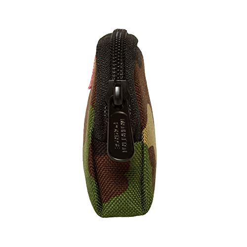 Manhattan Portage CORDURA® Coin Purse With Zipper Closure Pouch Eclectic Colors Credit Card ID Card Jewelry Keys Water Resistant Gift Everyday Carry - color: Camouflage