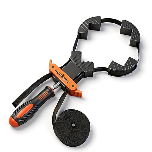 HORUSDY Band Clamp, Woodworking Frame Clamp Strap Holder for Picture Strap Clamp Strap Clamp (Band Clamp) - style: Band Clamp