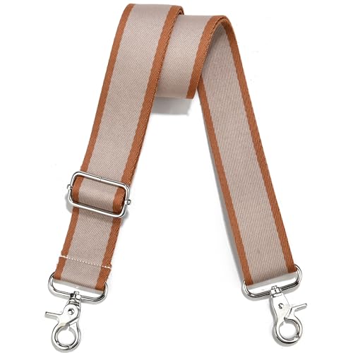 Wide Purse Strap Adjustable Replacement Crossbody Bag Strap Silver Hardware Shoulder Straps - color: Silver Hardware-color Block-818