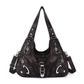Angelkiss Hobo Purses and handbags for Women Satchel Handbag Women Purses Large Daily Shoulder Bags - color: Coffee-g