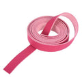 MECCANIXITY Leather Straps Strip Belt 1.2cm(0.5" Width) 100cm(40" Length) Leather Strips String Bright Pink for DIY Craft, Jewelry, Key Chains - color: Bright Pink, size: 1.2cm x 100cm