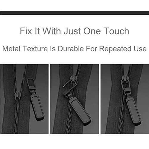 Mizeer Zipper Pull Replacement for Small Holes Zipper, Detachable Zipper Tab Repair for Clothing Jackets Boots - color: 4pcs Bronze