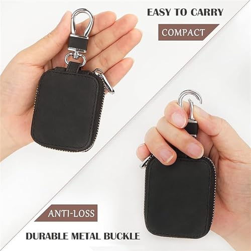 Earbud Case, Headphone Storage Case with Keychain EB-1Pcs Pink - color: Pink