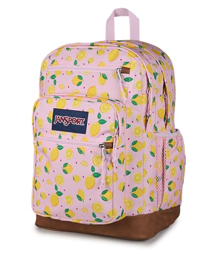 JanSport 34L Cool Backpack – 15-inch Laptop Sleeve, Lemonade Stand - color: Lemonade Stand Pink