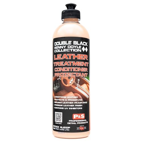 P & S Professional Detail Products – Premium Leather Conditioner & Protectant – Revives & Reconditions Leather – UV Protection & Intense Leather Scent - 1 Pint - size: 32 Fl Oz (Pack of 1)