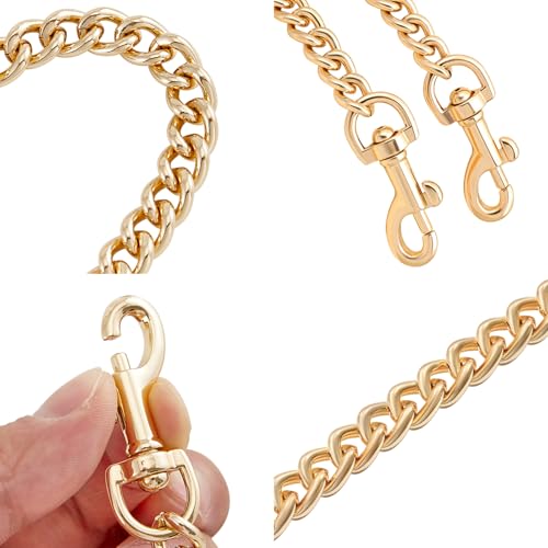 Bag Chain Strap for Handbag Replacement,Gold Purse Chain Accessories Shoulder Straps Crossbody - color: Style-5-90cm
