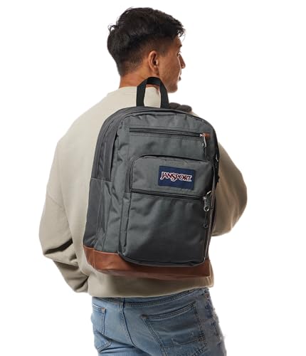 JanSport 34L Cool Backpack – 15-inch Laptop Sleeve, Smokey Grit - color: Smokey Grit