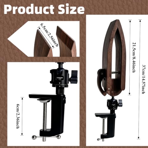 Walnut Stitching Pony 360° Rotation Table Horse Clamp for Leather Sewing - color: type 1