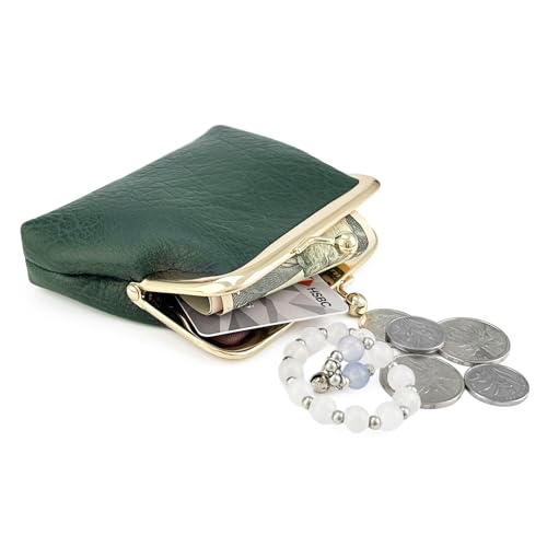 Cute Floral Buckle Coin Purses Vintage Pouch Kiss-lock Change Purse Wallets… - color: 39