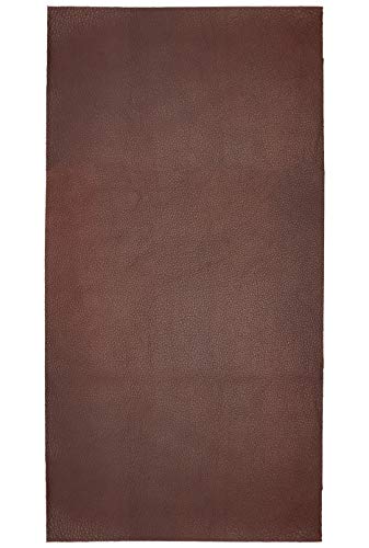 REED Leather Hides Cow Skins, 12 X 24 Inches 2 Square Foot, Brown | Arts and Crafts - color: Brown, size: 2 Square Foot