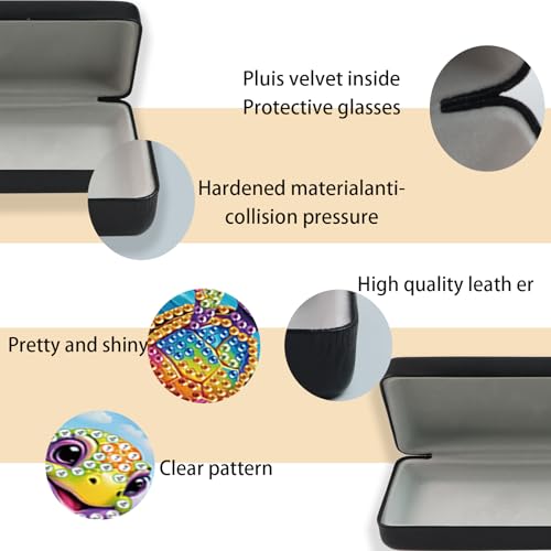 Diamond Painting Glasses Case - color: Sea Turtle
