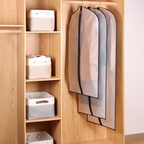 Zilink Suit Bags for Closet Storage Garment Bags for Hanging Clothes 43 in - size: 43"-10Pack