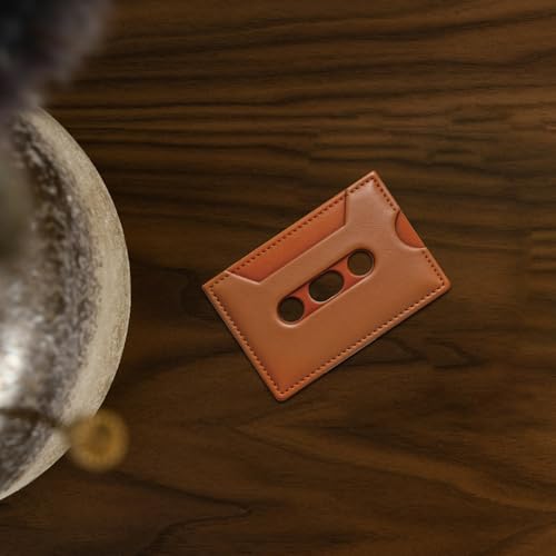 SUPERDANT 1 Pcs Cassette Leather Die 10x5 Inch Wooden Cutting Die for Card Holder and Coin Purse Handmade Gift Leathercraft Mold Compatible with Machine - style: Cassette Card Pack