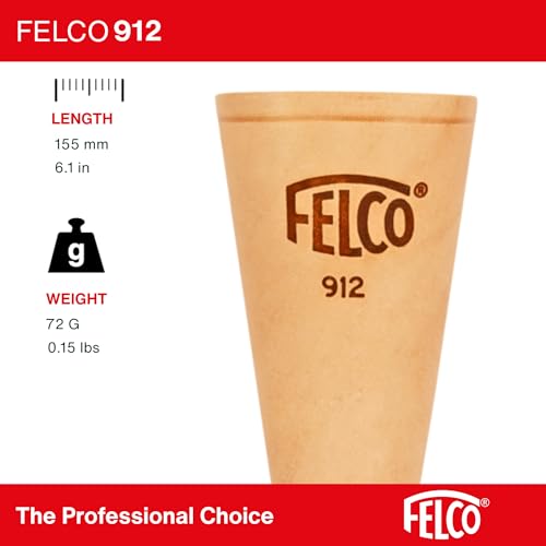 Felco F910 Leather Holster - style: Leather Cone