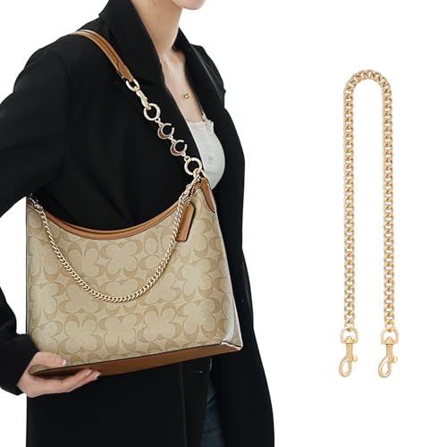 Bag Chain Strap for Handbag Replacement,Gold Purse Chain Accessories Shoulder Straps Crossbody - color: Style-5-40cm