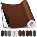Shagoom Leather Repair Kits, Large Vinyl Repair Patch for Couches Furniture | PU Leather, Self-adhesive, Quick Repair, Strong Stick, Large Size, Couch Repair Patch, Furniture Repair Tape - color: Light Brown, size: 17X79 inch