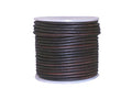 3mm Genuine Round Leather Cord Dark Brown Distressed | Rustic Versatile for Jewelry Making Crafts, Necklaces, Bracelets, Macrame | 20 Meters Spool (21.87 Yards)
