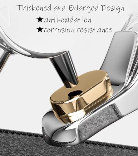 Belt Hole Puncher for Leather,3 Round,2 Flat,1 Oval,Labor-Saving,Sharp,Fully Polished.