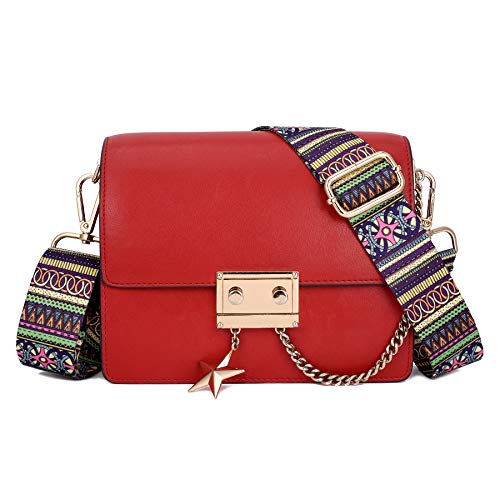 ZOOEASS Wide Shoulder Strap Adjustable Replacement Belt Crossbody Canvas Bag Handbag - color: Stripe, size: EXTRA LONG:66.9"(170cm)Wide:1.4"(3.5cm)