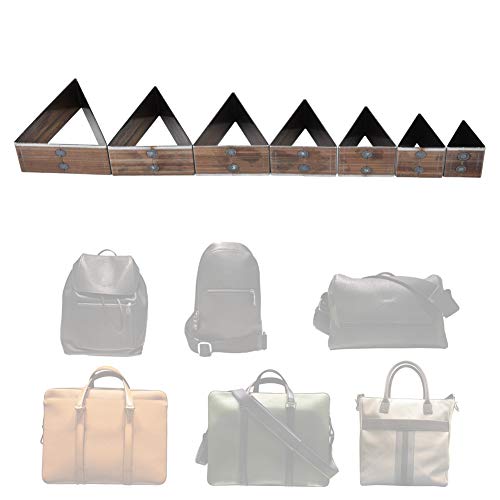 Leather Hole Punch Set, 7 Pieces, 20-50mm Triangle Shape, DIY Craft Tools for Belt Wallet Making