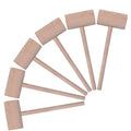 6PCS Wooden Crab or Lobster Mallets - color: 6 Pcs
