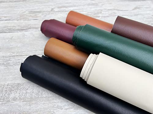 Dark Green 36x36 Inch Genuine Leather Pieces Real Cowhide Full Grain Sheets for Crafting Leatherworking Leathercraft Repair Crafts Offcuts TPS13526 - color: 1 Piece of 36x36 Inch (Dark Green)