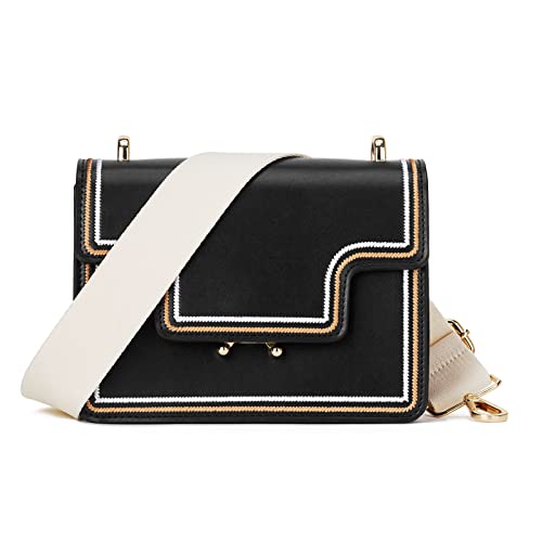Wide Shoulder Strap (Solid),Adjustable Replacement Belt Crossbody Canvas Bag Handbag - color: Beige