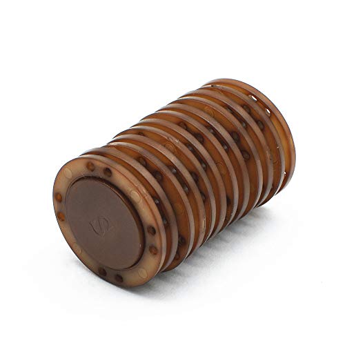 41L Magnetic Coat Buttons 26mm/1” Invisible Hidden Sewing Button Nylon with Magnets Inside for Coat Jacket Suitcase Bag Windbreaker Pajamas FBM Shipment 6pcs (26mm, Brown) - color: Brown