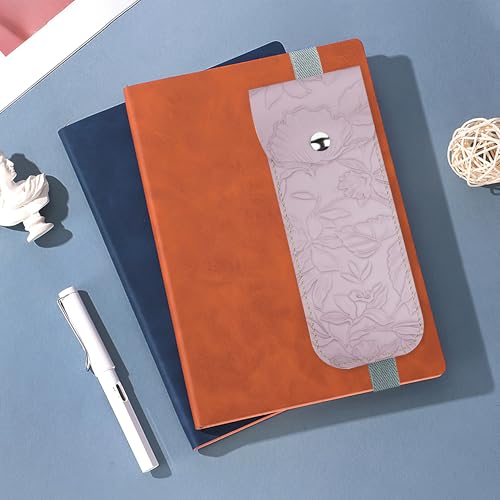 Adjustable Elastic Band Pen Holder for Notebooks, Pen Sleeve Pouch for Journals, Pencil Holder, Bible Planner Accessories, Cute Pencil Case(1-Purple) - color: 1-Purple