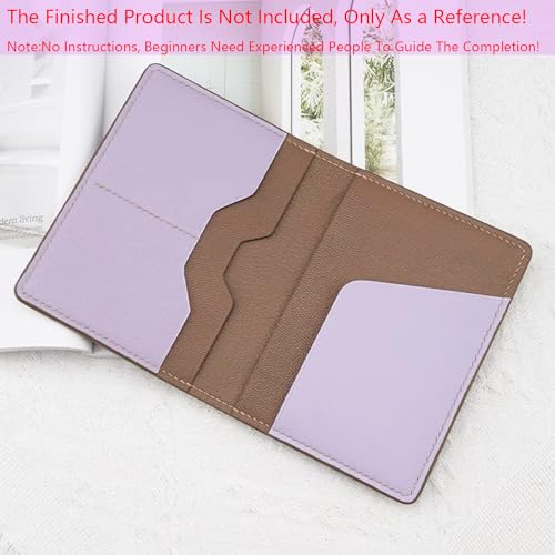 RIVEENY Leather Craft Templates: Acrylic Bag Pattern for Passport Holder Cover Wallet, Acrylic Leather Template Kit - style: AAB-599