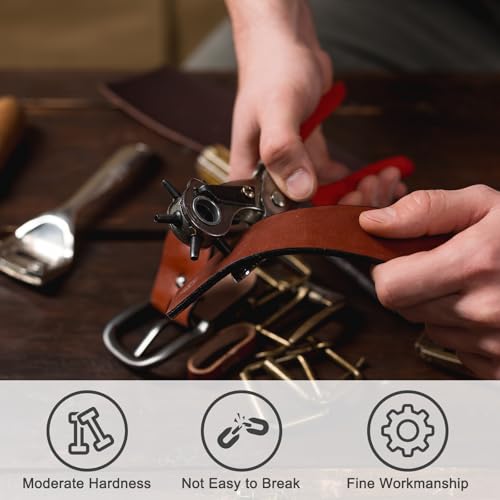 uxcell Leather Straps, 0.4 Inch Wide 157 Inch Long Soft Flat Leather Strips Cord for Craft Projects Tooling Belt Bag Making, Red - color: Red, size: 0.4 Inch Wide 157 Inch Long