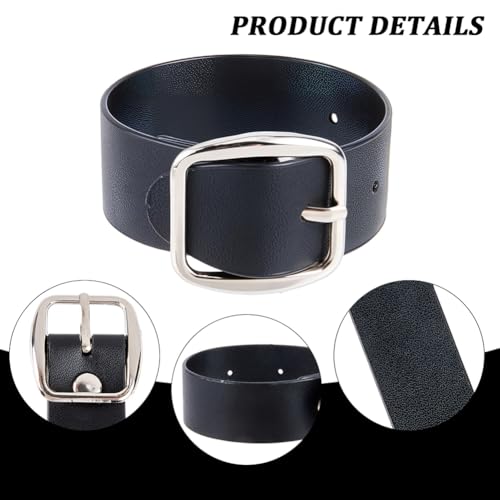 6Pcs PU Leather Kilt Extension Strap Gold Buckle Extenders - color: Gold and Silver Buckle