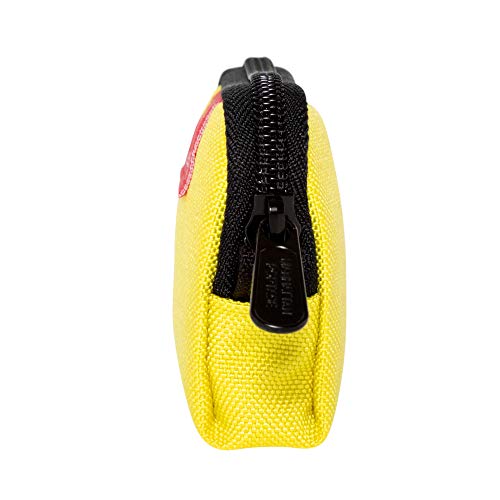 Manhattan Portage CORDURA® Coin Purse With Zipper Closure Pouch Eclectic Colors Credit Card ID Card Jewelry Keys Water Resistant Gift Everyday Carry - color: Yellow