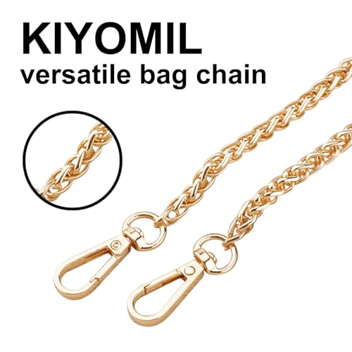 Bag Chain Strap for Handbag Replacement,Gold Purse Chain Accessories Shoulder Straps Crossbody - color: Style-3-60cm