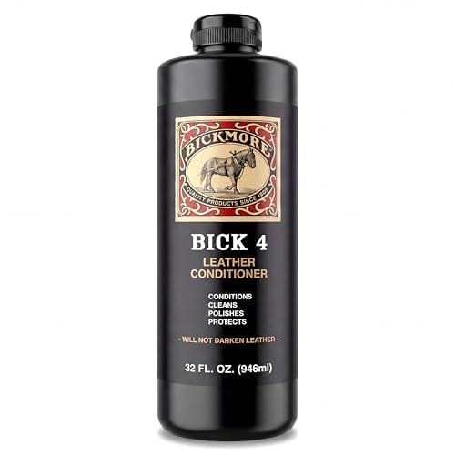 Bick 4 Leather Conditioner & Cleaner, Won't Darken Boots, Couch, Bags 32 oz - size: 32 oz