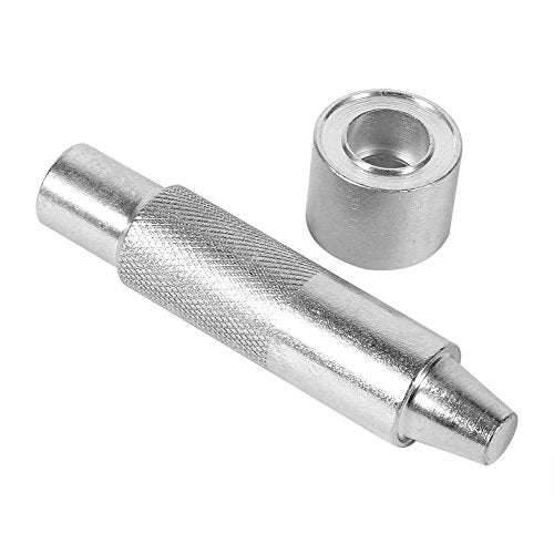 Eyelet Punch Kit Grommet Tool Set Hollow Punch Dies for Leather Craft Clothing Fabric Curtain Handbag | High Carbon Steel, Handheld Punch Press with Comfort Grip (1400# 17mm) - size: 1400# 17mm