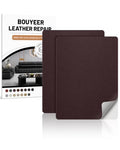 Leather Repair Patch Tape Kit,Self Adhesive Leather Repair for Sofa，Car Seat,Office Chair,Furniture,Jacket,Waterproof Strong Adhesive Vinyl Repair Kit. 8 in x 11 in,Dark Brown - color: Dark Brown, size: 8 in x 11 in