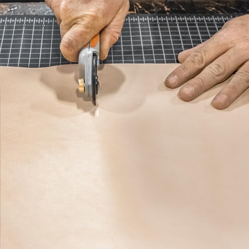 Realeather Premium Leather Tooling Belly for Crafting, 4-6oz, Natural - size: 4-6 oz, style: Tooling Belly