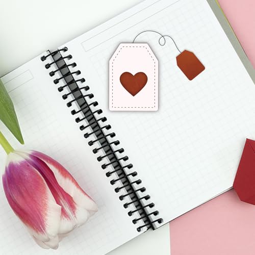 SUPERDANT Tea Bag Bookmark Leather Die Heart Shape Bookmark Decor Wooden Die Cutter Leathers Cutting Dies DIY Art Crafts Leathers Dies Cutter Leather Making Handmade Gifts for Man Woman - style: Tea bag