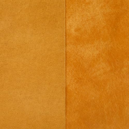 Eren's Leather Goods Pueblo Leather Sheets for Crafts, Full Grain Cowhide Tooling Leather Pieces (Natural, 12"x24") - color: Natural, size: 12"x24"